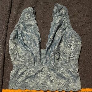 Cosabella Lace Camisole in Blue/teal